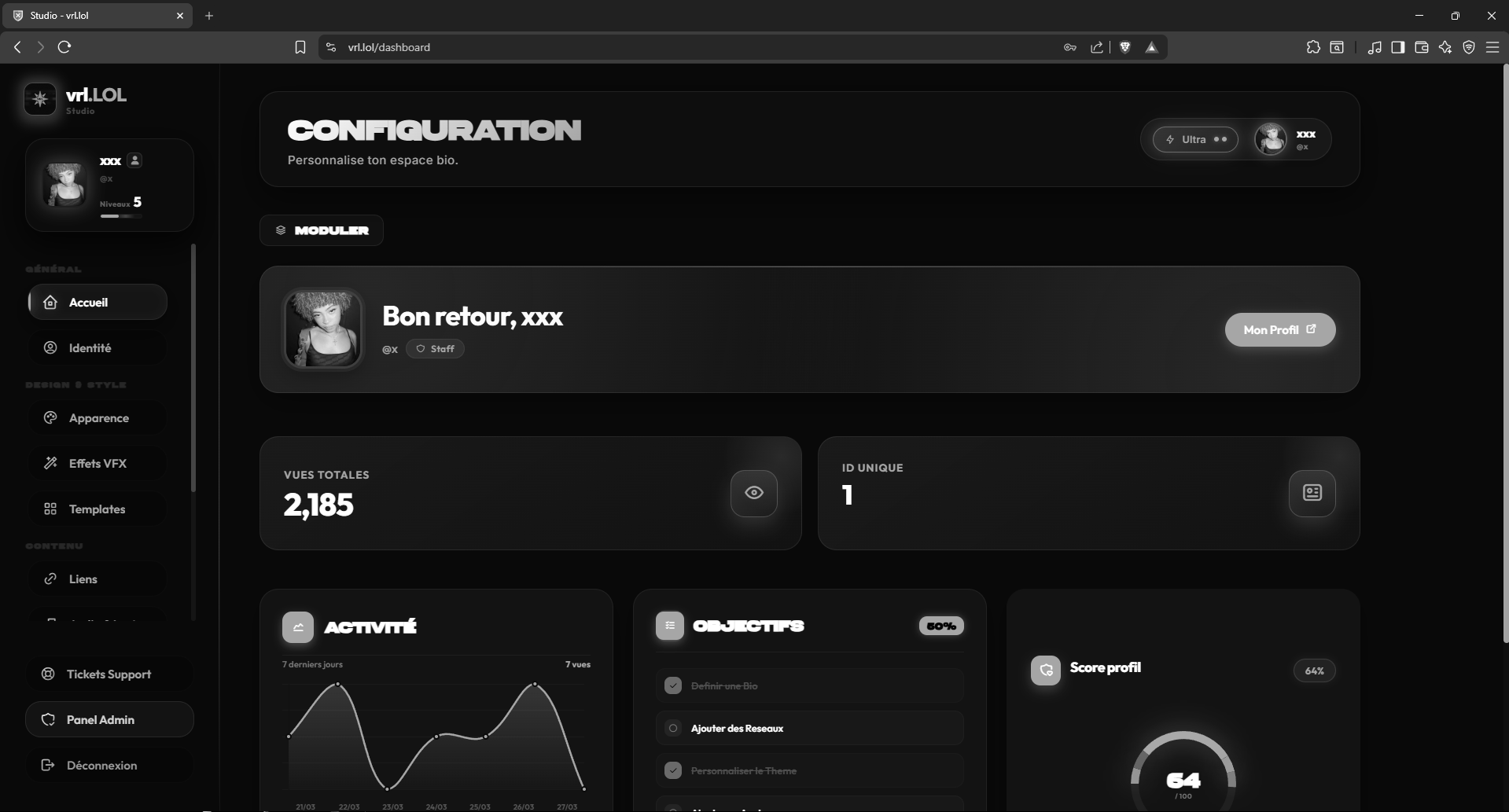 Dashboard Preview